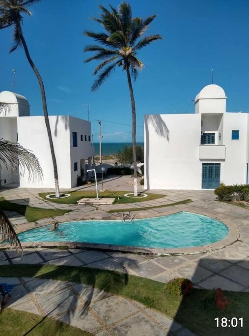 Paraiso Frente Ao Mar, Replica De Uma Vila Grega! Аракаті Екстер'єр фото